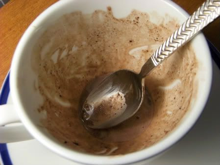 chocolate cookie dough after