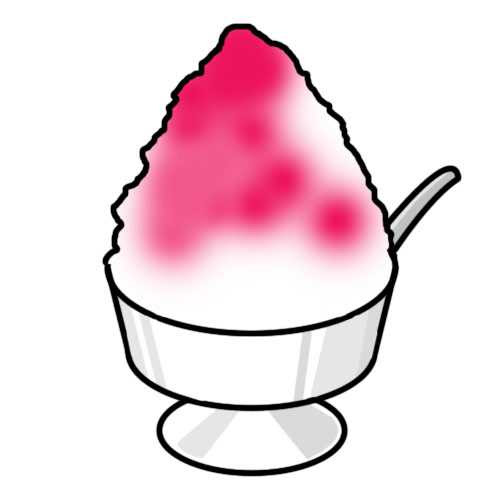 Hiro式無料イラスト素材工房 夏の食べ物 モノイラスト