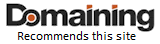 Domaining.com recommends this domain name valuation site