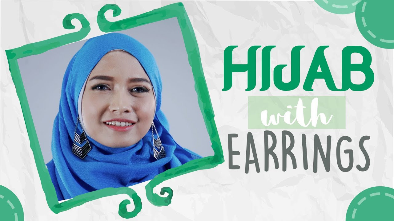Cara Hijab Menggunakan Anting Tutorial Hijab Cara Memakai Jilbab