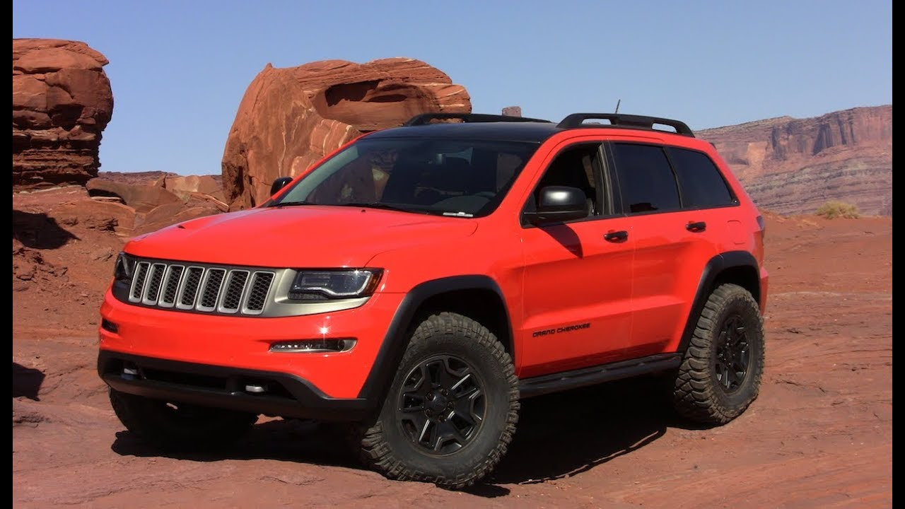 Jeep Grand Cherokee TrailHawk II Concept Revealed 