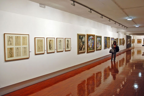 Una de las salas del Museo Zabaleta que se dedicarán al legado de Miguel Hernández. | Manuel Cuevas