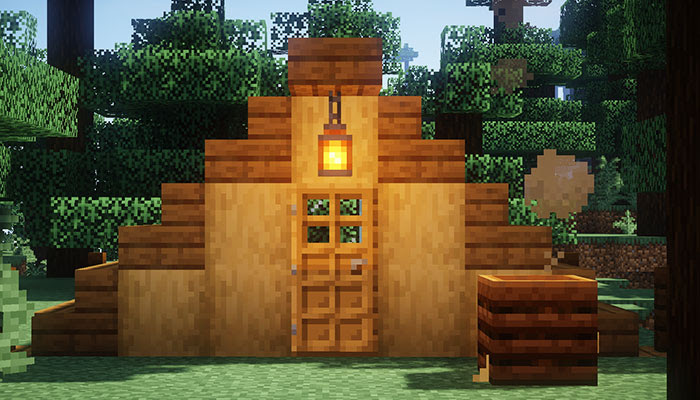 マイクラ チョー簡単拠点 オシャレなテントの作り方 建築 マイクラモール