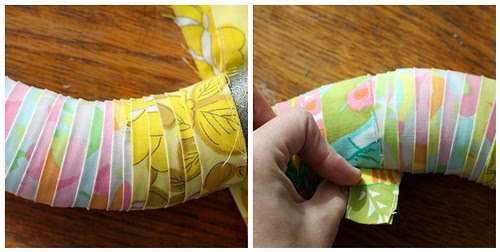 Wrapped Wreath Tutorial - In Color Order