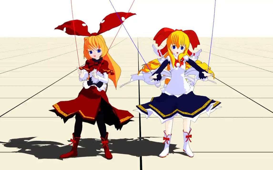 东方mmd 上海和蓬莱 No Title 爱丽丝的人形 哔哩哔哩 つロ干杯 Bilibili