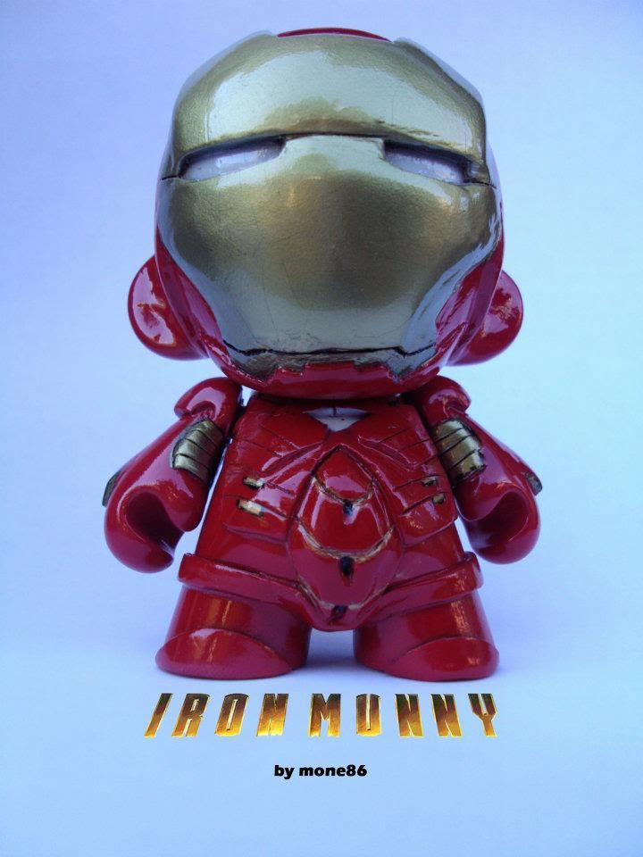 Mone's Iron Munny is 4-inches of slick alcoholic Avenger!