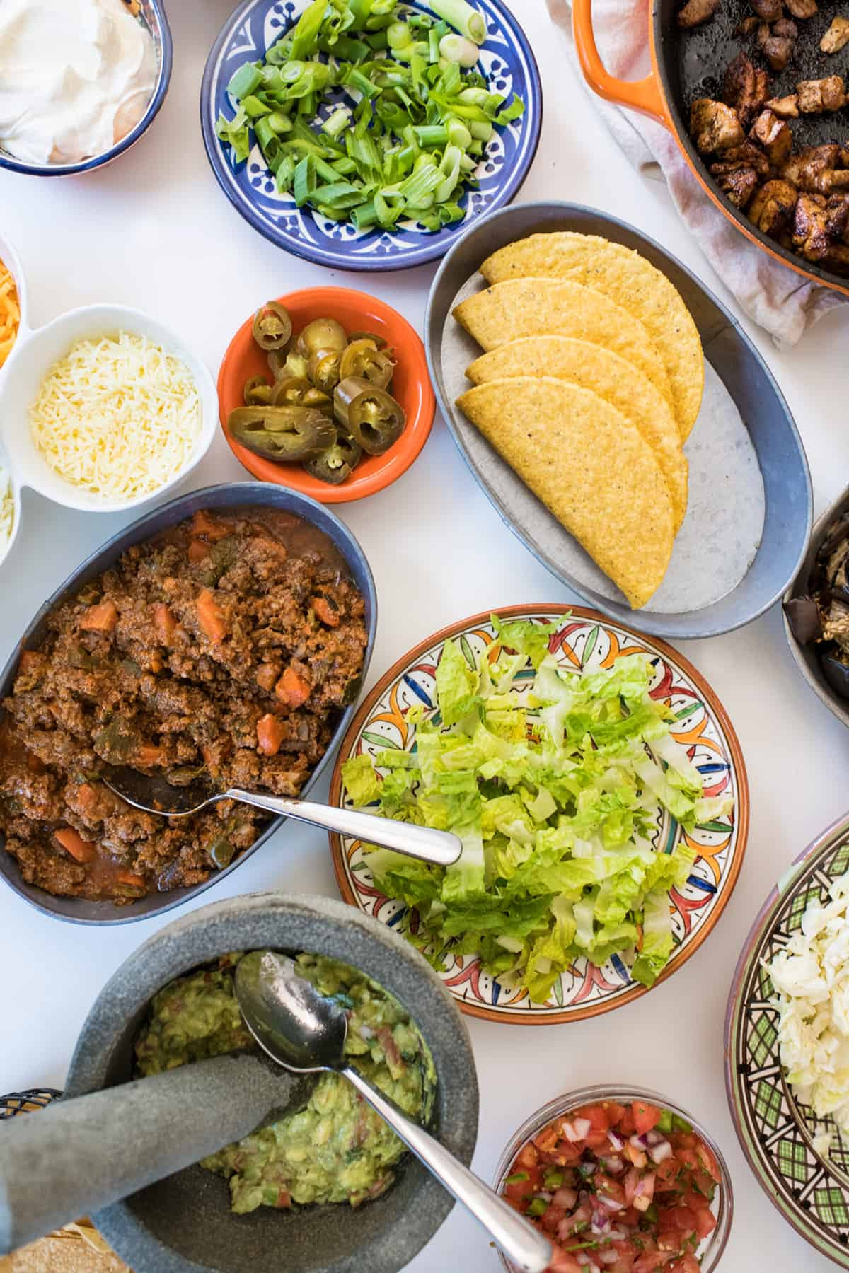 31 HQ Pictures Toppings For Taco Bar - Easy Taco Salad Spend With Pennies