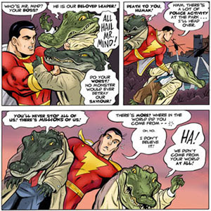Shazam #1 panels