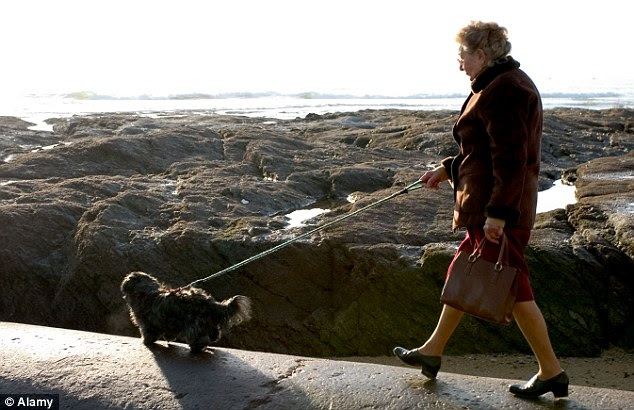 Alone: The number of Britons aged 45 and up who live in single-household is increasing 