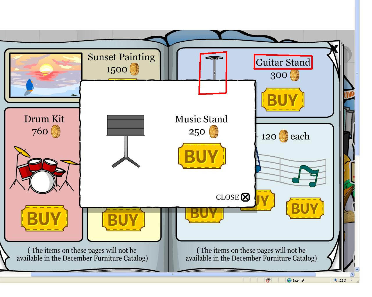 Catalog Cheats Club Penguin