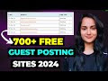 700+ Free Guest Posting Sites for Backlinks | Guest Posting SEO in Hindi