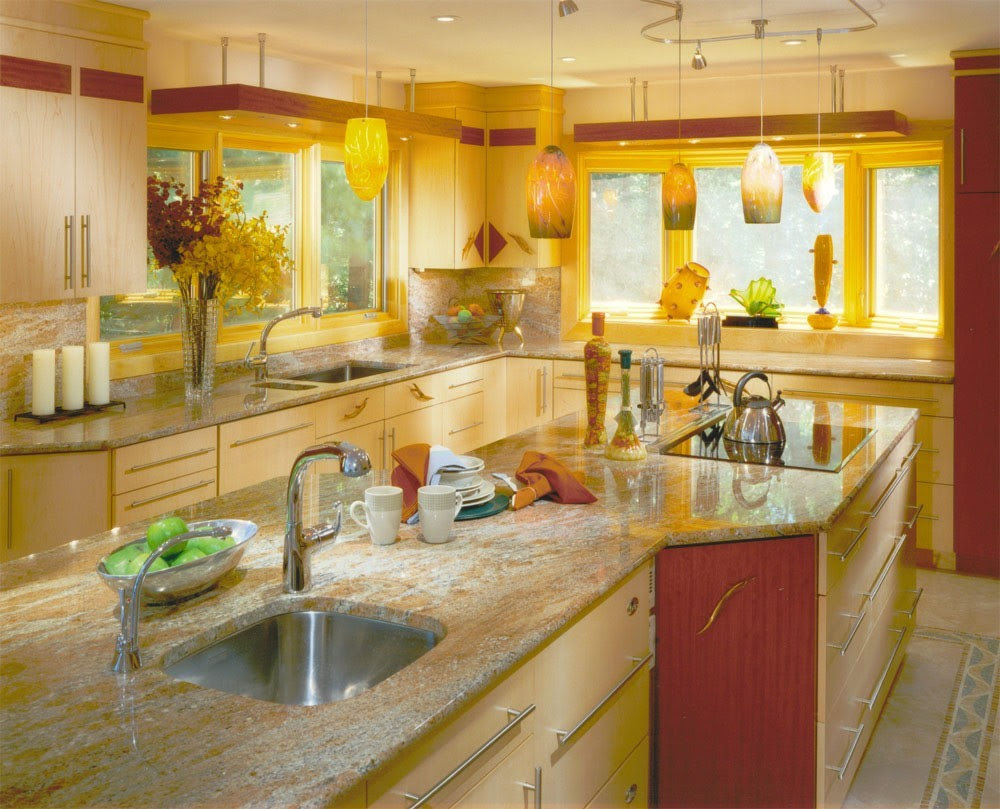 Yellow Kitchens