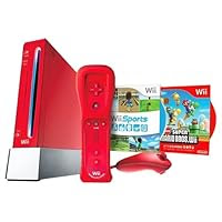 Wii Hardware Bundle - Red
