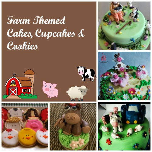 Farm Baby Shower Themed Cakes Cupcakes Cookies