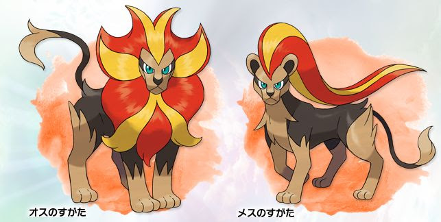 ポケモンxy カエンジシ タイプ 特性 シシコの進化系で性別で姿が ポケモン剣盾 ソードシールド 攻略 最新情報 Pokemon Times