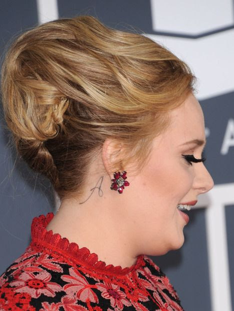 adele tattoo | Tattoo-inspiration | Pinterest