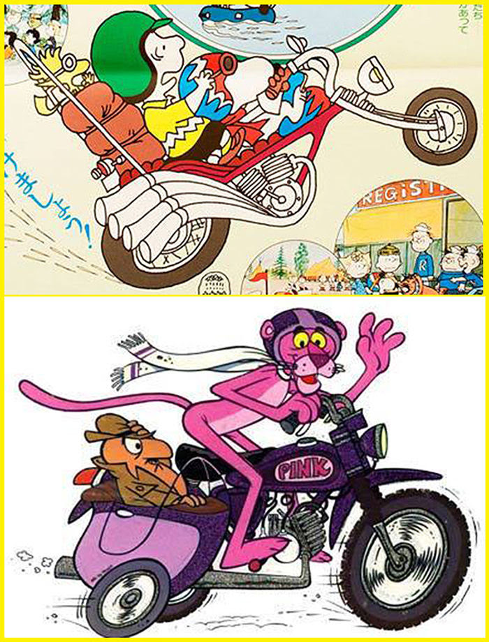 Snoopy The Pink Panther の巻 タッド星谷の雑記帳