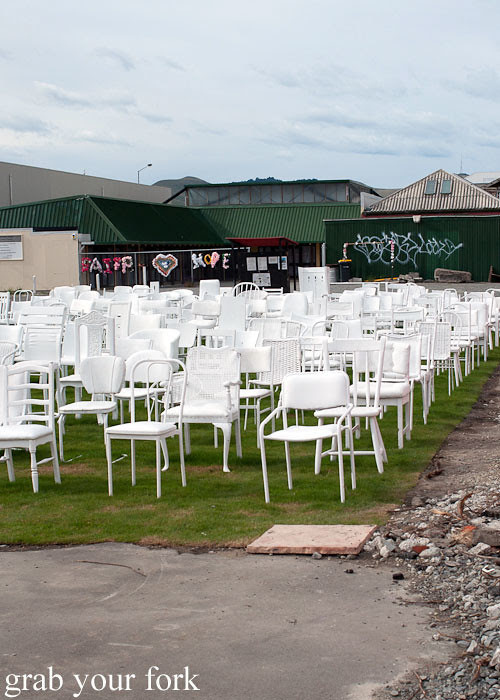 185 empty chairs christchurch