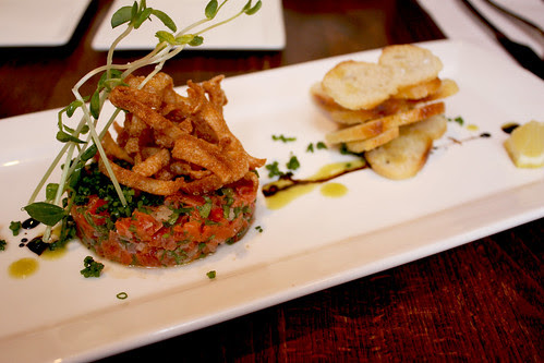 Salmon Tartare, Allium