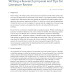 Methodology Research Paper Sample / Methodology Research Paper Example / A statement of limitations of the study, if any, and possible constraints encountered during.