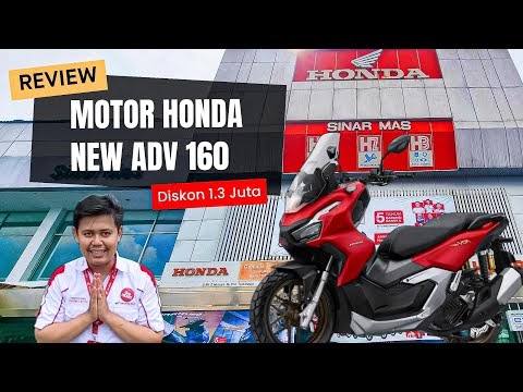 REVIEW NEW HONDA ADV 160 ABS ! DISKON SAMPAI 1,3 JUTA !