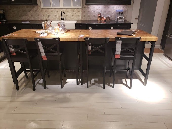Ikea Kitchen Island With Seating For 4 - Ikea Small Kitchen Island With Seating Off 72 : Modern island seating with metallic barstools to add a hint of industrial.