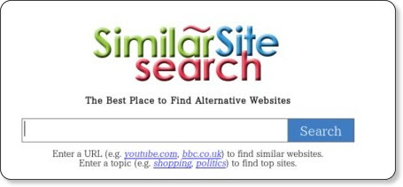 http://www.similarsitesearch.com/