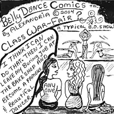 引人深思的肚皮舞漫画 不得不看