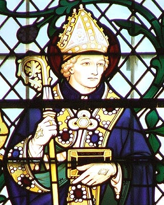 ST. EGWIN, Bishop of Worcester in England