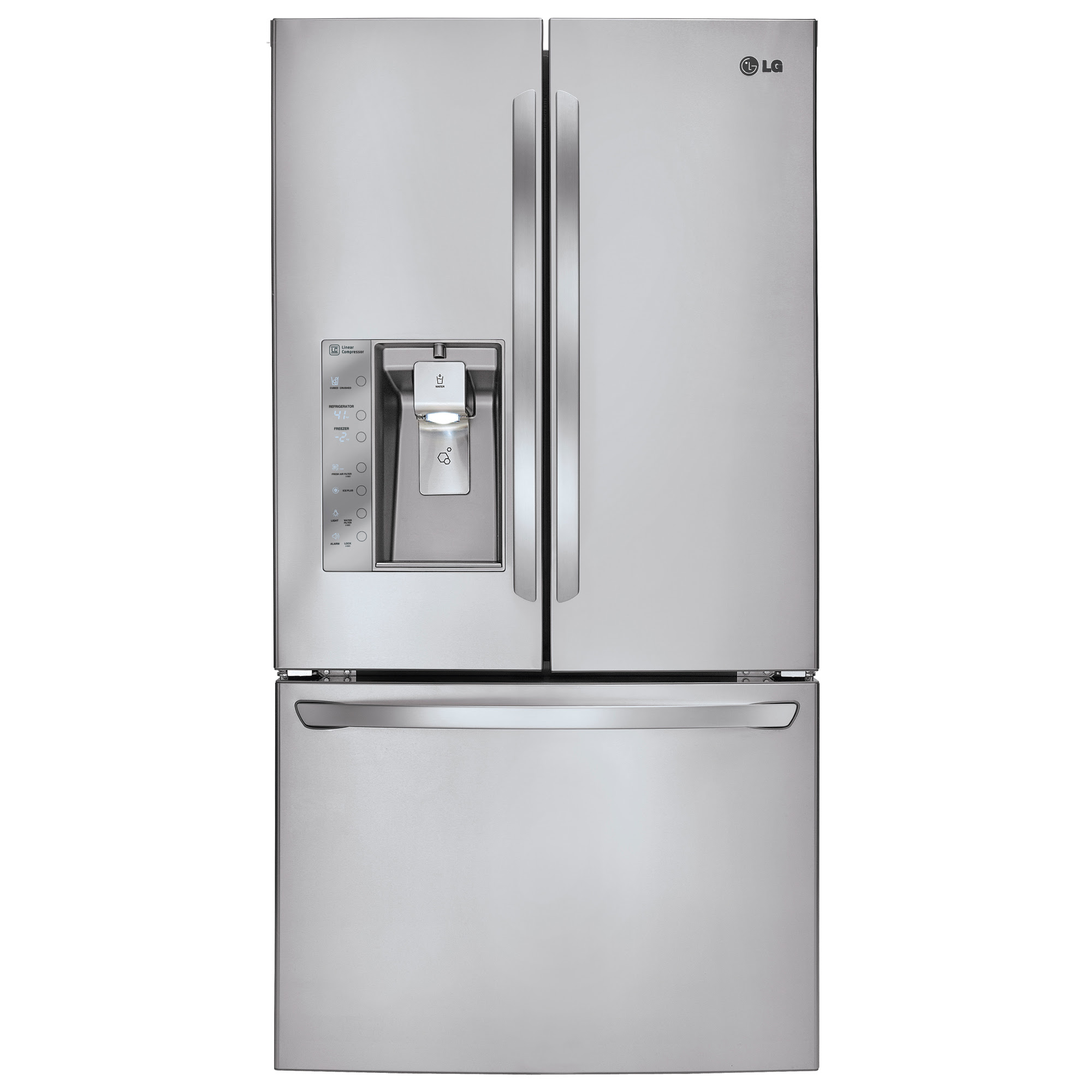 LG LFXS S 28 8 cu ft Ultra Capacity French Door Refrigerator w