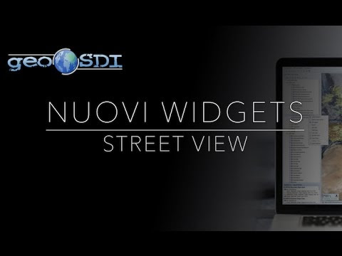 Nuovi Widgets: Street View