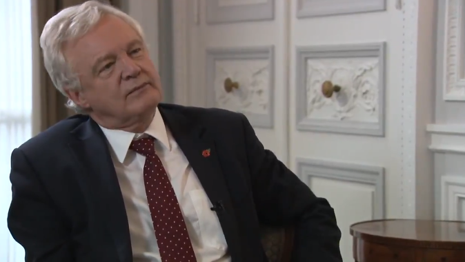 <strong>Brexit Secretary David Davis</strong>