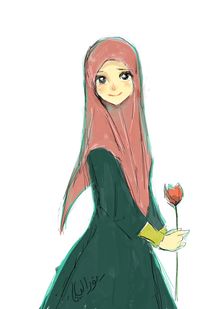 Anime Hijab Cantik Typo Hijabs Anime Hijab Cantik Typo Hijabs