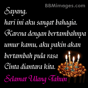Kumpulan Gambar DP BBM Ucapan Selamat Ulang Tahun Untuk 
