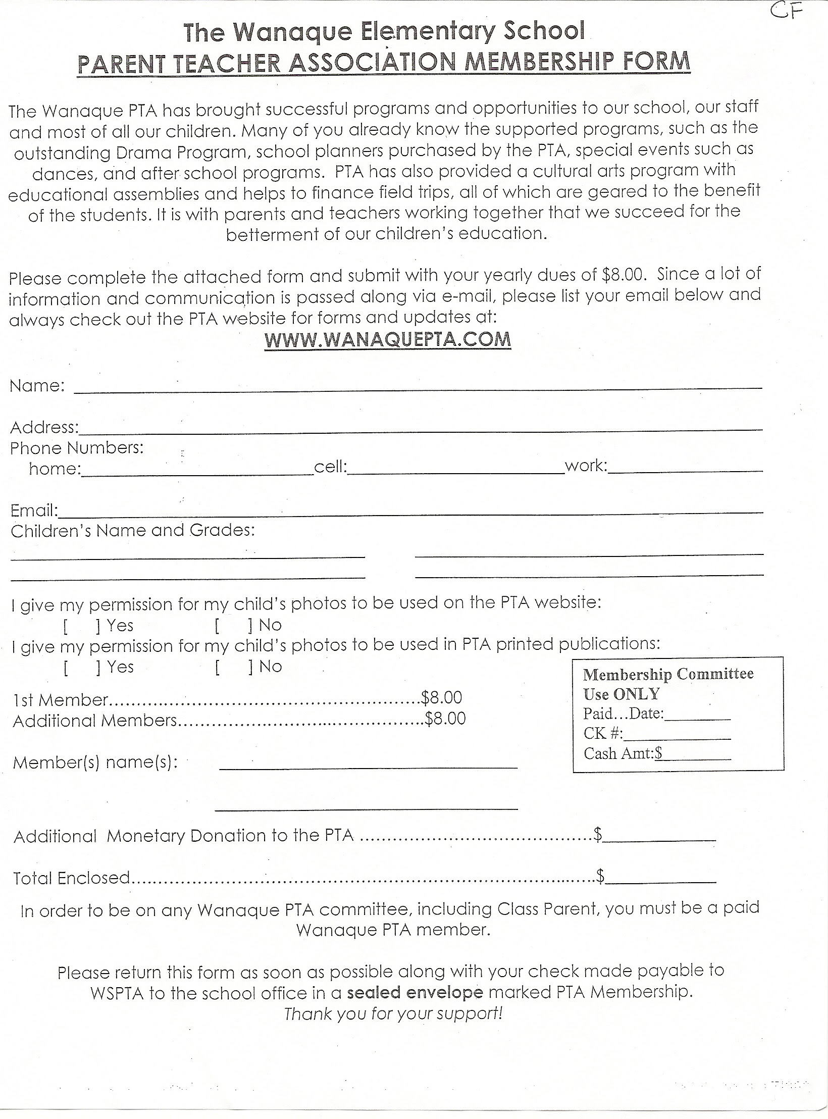 Wanaque School Calendar 2022-2023