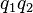  q_1 q_2 \,\!