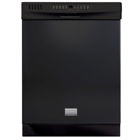 Frigidaire 24-in 53-Decibel Built-In Dishwasher with Hard Food Disposer and Stainless Steel Tub (Black) ENERGY STAR FGHD2455LB
