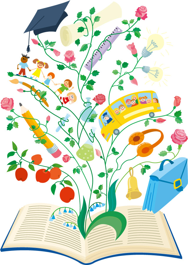 素材 本から学習するイメージの背景 Creative Learning Illustrator イラスト素材