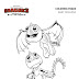 Cute Baby Toothless Coloring Pages : Can you download baby toothless dragon coloring pages for free?