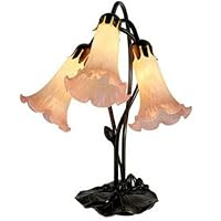 Gorgeous Three Arm Lily Lamp, with Tulip Shades- 433