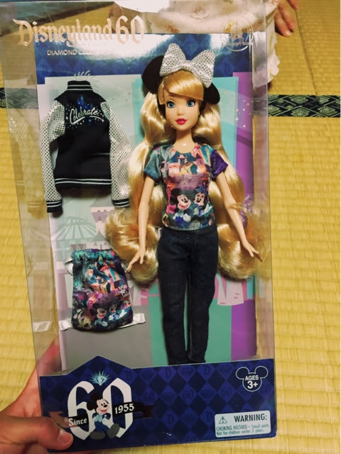 カリフォルニアディズニーランド60周年のバービーがかわいすぎるっ 育児ブログぷっぷくほっぺ