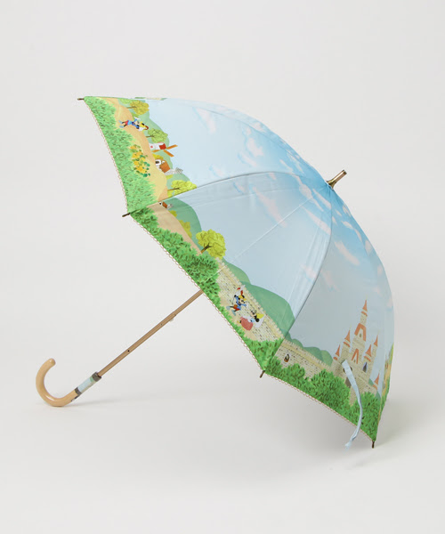 Lifestyle Disney 長傘 Disney ディズニー のファッション ショート スライドタイプ 長傘 晴雨兼用傘 晴雨兼用傘 Collection ディズニー Lifestyle キャンバスパラソル