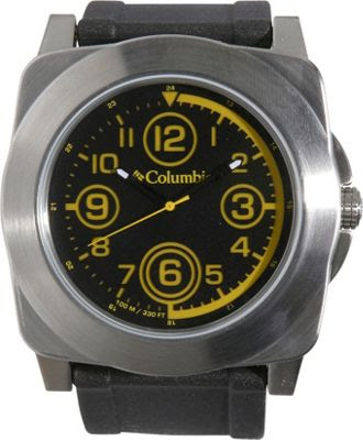 Columbia Watches Commuter - Black/silver/yellow