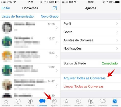 ecm informatica como apagar todas  conversas