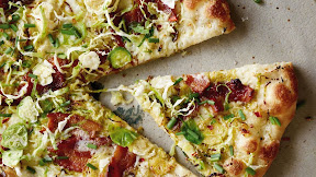 Bacon Brussel Pizza
