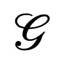 アルファベットを筆記体で書く際の 小文字のr と 大文字のg 人力検索はてな