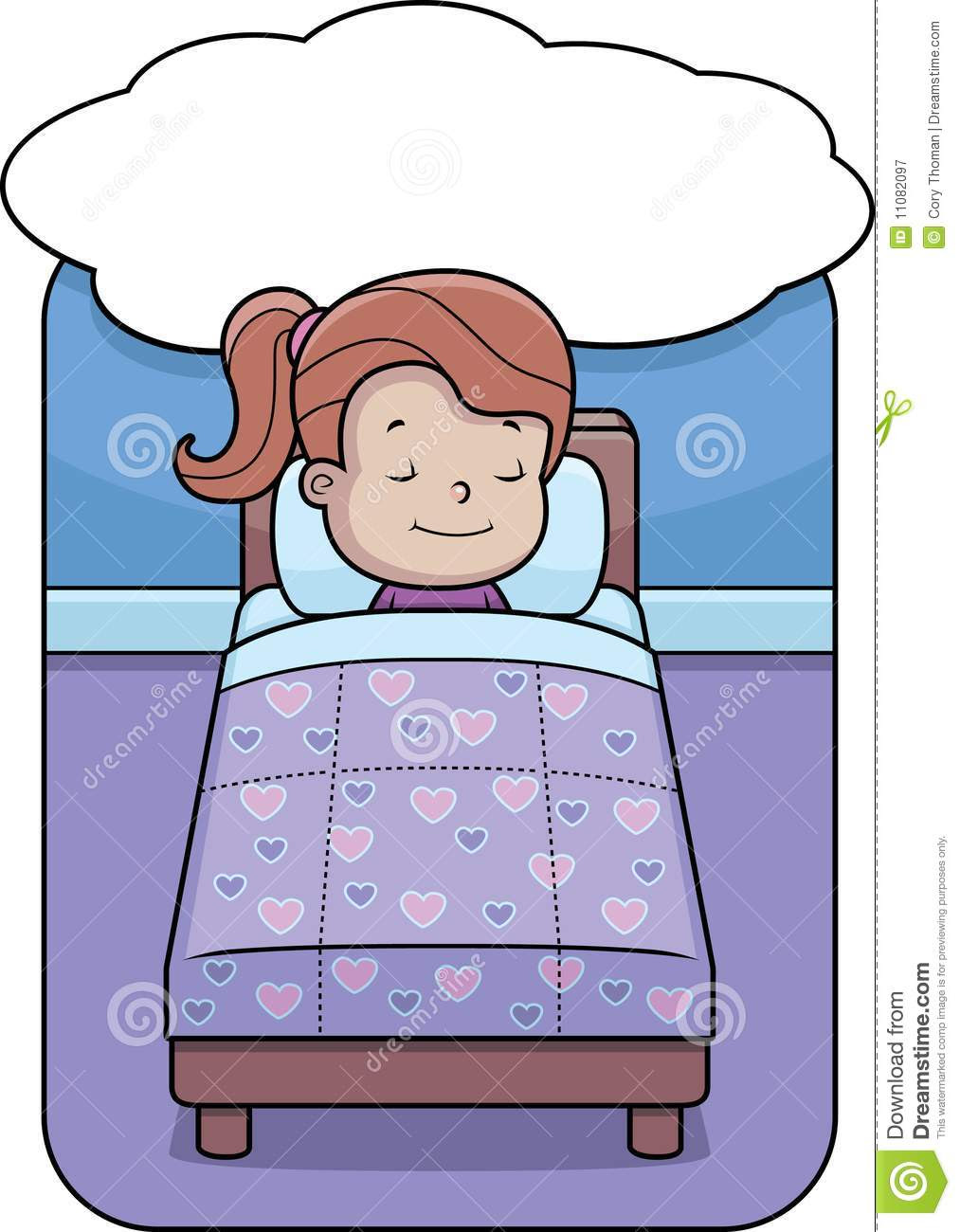 Kid Sleeping In Bed Clip Art Kid going to bed clipart kid