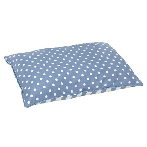See Happy Hounds Bosco Large 36 by 48-Inch Dog Bed, Blue/White