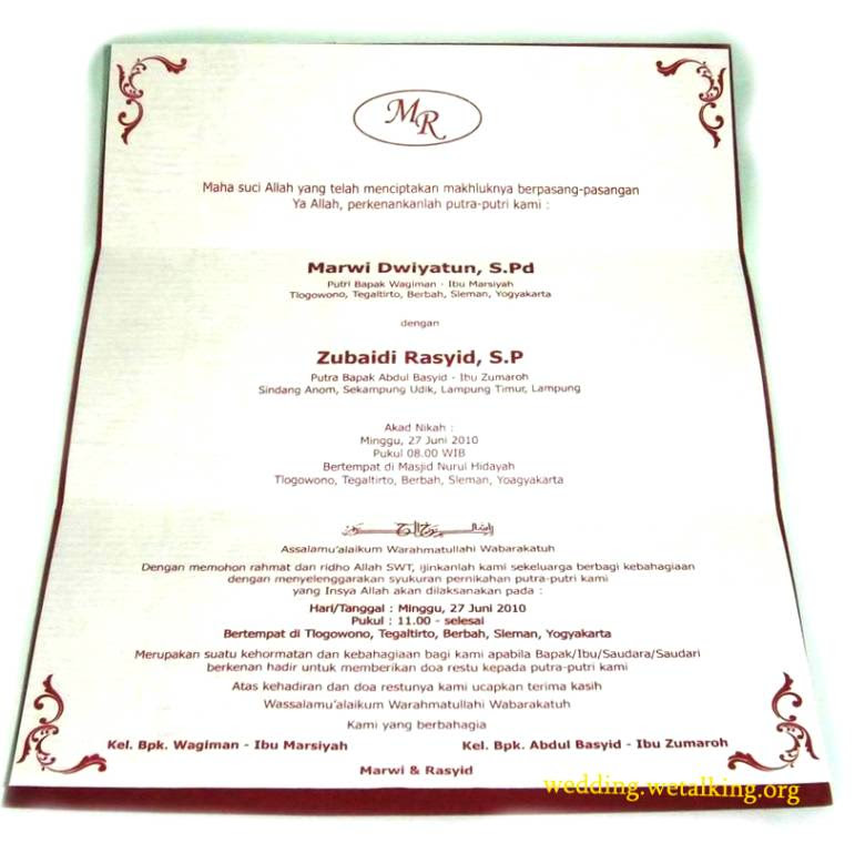 Wording for wedding invitations hindu