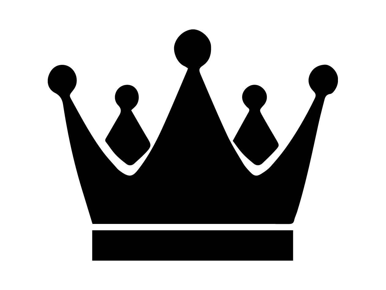 Download Vector Simple Queen Crown Vector King And Queen Silhouette